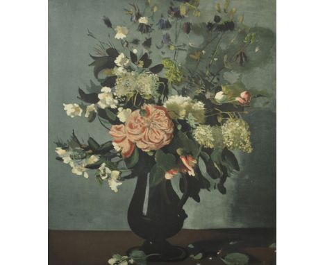 Andre Derain (1880-1954) French. "Vase de Fleurs", Lithograph, Numbered 202/250 in Pencil, and a studio label on reverse, 23.