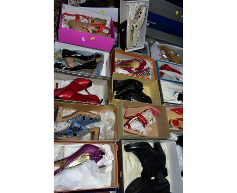 TWENTY THREE BOXED PAIRS OF LADIES SHOES AND BOOTS, sizes 4-5, brands to include Manas Design, Rombah Wallace, Peter Kaiser, 