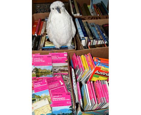 BOOKS &amp; EPHEMERA, four boxes containing approximately eighty titles, mostly historical from authors including Winston S. 