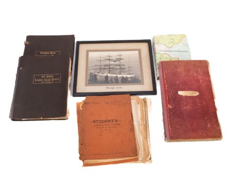 Gustaf Adolf Mauritz Erickson (1872-1947) A collection of logs and movement files for his sailing ship fleet from his London 