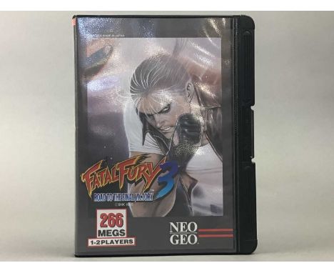 SNK NEO GEO - FATAL FURY 3: ROAD TO THE FINAL VICTORY,boxedAdditional images available, no manual