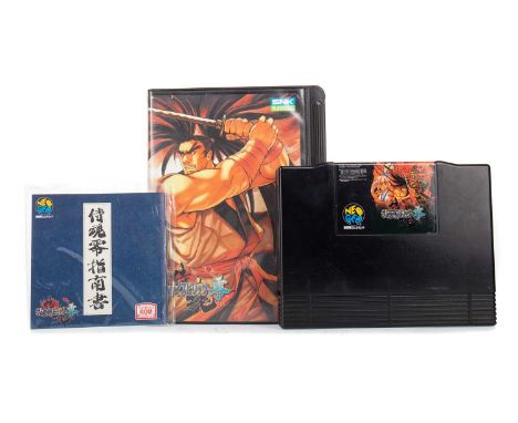 SNK NEO GEO - SAMURAI SPIRITS (OR SAMURAI SHODOWN V) (JPN),boxed with manual