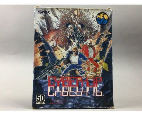 SNK NEO GEO - CYBER-LIP (JPN),with carton box and manual