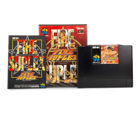 SNK NEO GEO - FIRE SUPLEX (JPN),boxed with manual