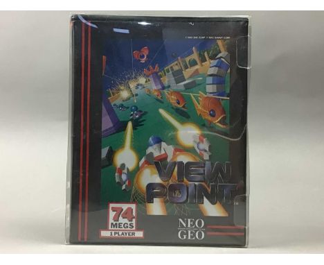 SNK NEO GEO - VIEW POINT,boxed with manual