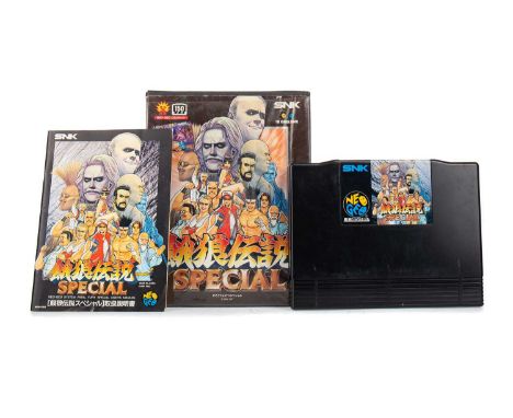 SNK NEO GEO - FATAL FURY SPECIAL (JPN),boxed with manual