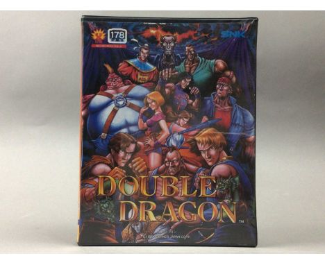 SNK NEO GEO - DOUBLE DRAGON (JPN),boxed with manualAdditional images available