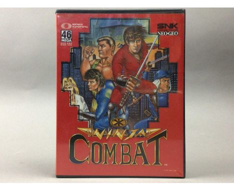 SNK NEO GEO - NINJA COMBAT,boxed with manual