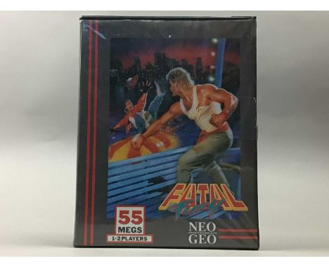 SNK NEO GEO - FATAL FURY,boxed with manual