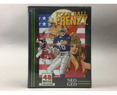SNK NEO GEO - FOOTBALL FRENZY,boxed with manual