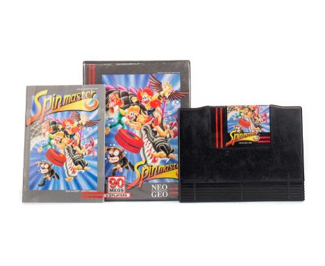 SNK NEO GEO - SPINMASTER,boxed with manual