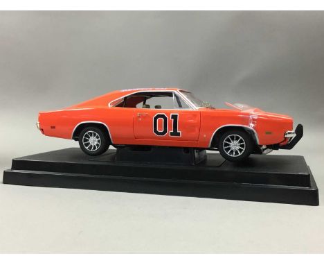 TOMY JOHNNY LIGHTNING,1:18 scale The Dukes of Hazzard 'General Lee' scale model, boxed