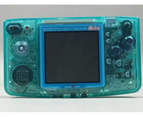 NEO GEO POCKET COLOUR CONSOLE,with pack-in game Ogre Battle Gaiden: Prince of Zenobia, boxed