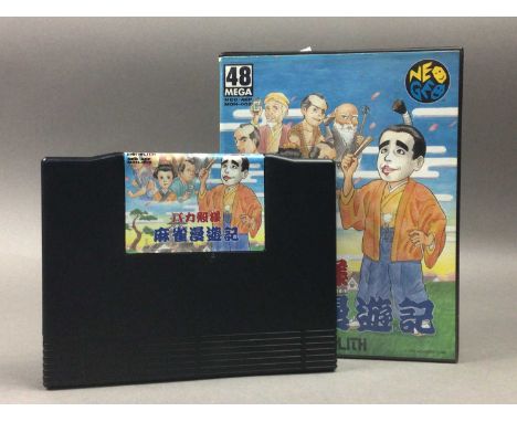 SNK NEO GEO - BAKATONOSAMA MAHJONG MANYUKI (JPN),boxed with manual