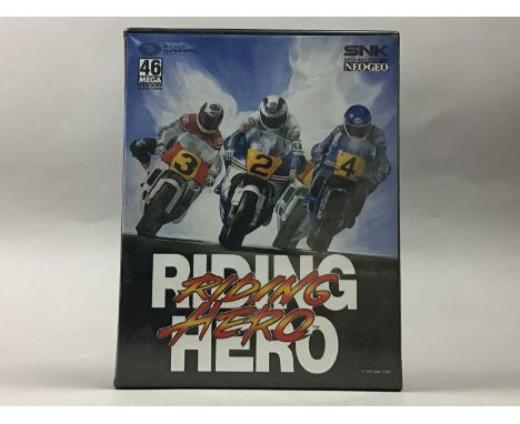 SNK NEO GEO - RIDING HERO,boxed with manual