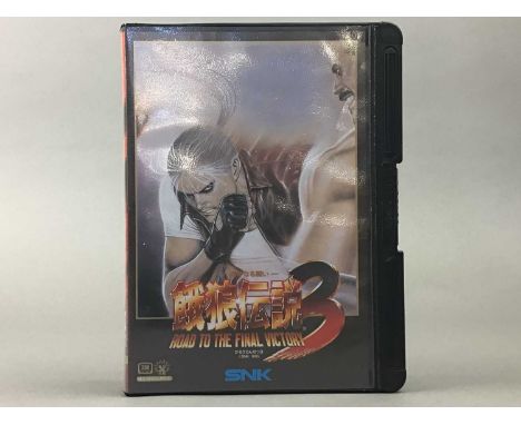 SNK NEO GEO - FATAL FURY 3: ROAD TO THE FINAL VICTORY (JPN),boxed with manual