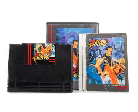 SNK NEO GEO - ART OF FIGHTING,boxed with manualManual AF, binding loose