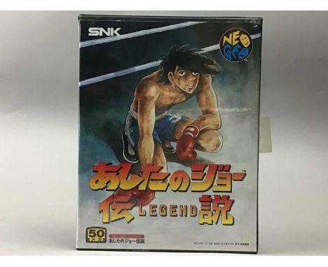 SNK NEO GEO - THE LEGEND OF SUCCESS JOE (JPN),boxed with manual