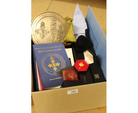 A quantity of Royal related ephemera including photographic prints, multiple brochures titled 'The Most Excellent Order of th