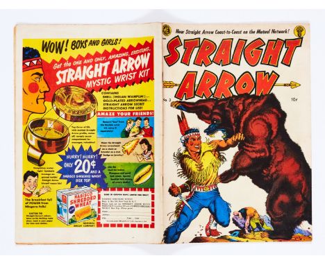 Straight Arrow 3 (1950) Frazetta cover [vg+]. No Reserve