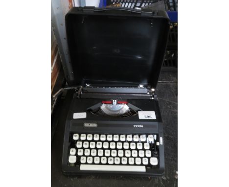 CASED WILDING TYPEWRITER