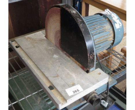 BENCH MOUNTING DISC SANDER&nbsp;## pat tested ##