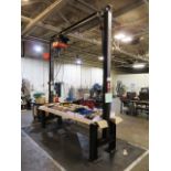 40'' x 10' x 1/2'' Steel Table