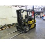 Yale GLP050VXNVRE084 5,000lb. Capacity LP Forklift