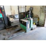 Mitsubishi PMWR30 Walk Behind Electric Forklift 6,000lb Capacity