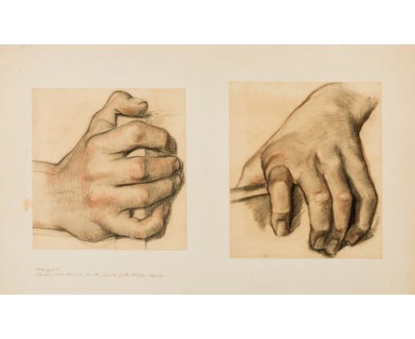Prints &amp; Drawings.- English School (19th century) Collection of ten preliminary studies for a finished painting of 'Henry
