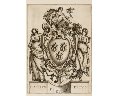 Heraldry.- Pietrasanta (Silvestro) Tesserae gentilitiae, first edition, engraved pictorial title by F. Greuter after F. Roman