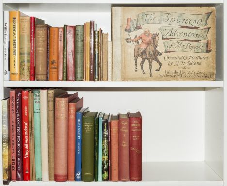 Hunting.- Edwards (Lionel) My Irish Sketchbook, dust-jacket, chipped and creased at head and foot, 1938 § Mackay-Smith (Alexa