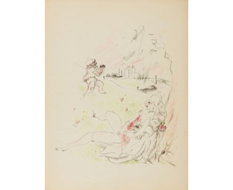 Inscribed to the binder Paul Bonet.- Vertès (Marcel, illustrator).- Hesse (Raymond) L'Age d'or, one of 38 copies on Hollande,