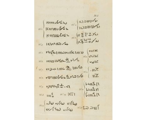 Rosetta Stone.- Silvestre de Sacy (Antoine Isaac, Baron de) Lettre au Citoyen Chaptal, Ministre de l'Interieur . . . au sujet