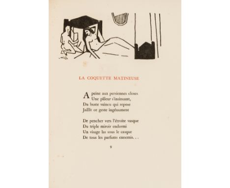 Gleizes (Albert, illustrator).- Allard (Roger) Le Bocage amoureux ou le divertissement des amants citadins et champêtres, fir