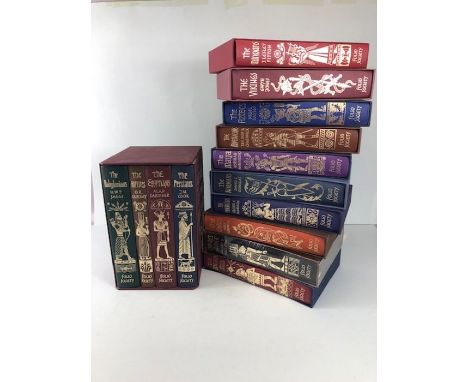 Folio Society  Ancient civilizations, Empires of the Nile, The Normans, The Celts, The Phoenicians, The Myceneans, The Aztecs