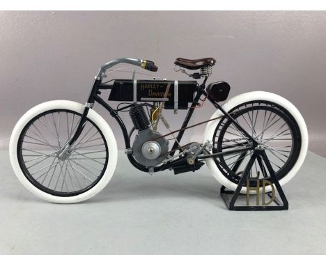 Xonex diecast model 1903-1904 Harley-Davidson replica motorcycle 1:6 scale, unboxed