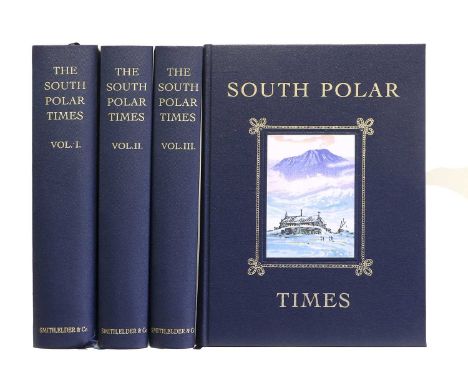 Polar Exploration.The South Polar Times, 1902 - 1911. Centenary Edition. Orskey-Bonham-Niner, 2002, numbered limited edition 