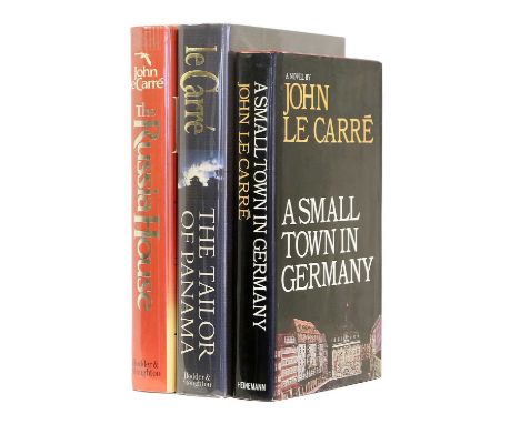 Le Carre (John).A Small Town in Germany.Heinemann, 1968, first edition, signed by the author on the title page, price-clipped