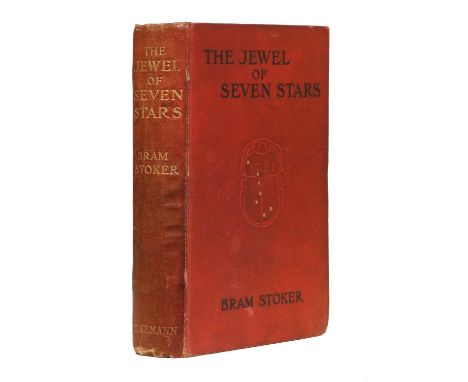 Stoker (Bram).The Jewel of Seven Stars.William Heinemann, 1903, first edition, tanning to pages, particularly the margins, fo