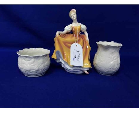 FOUR ROYAL DOULTON FIGURESalong with various other ceramic collectables