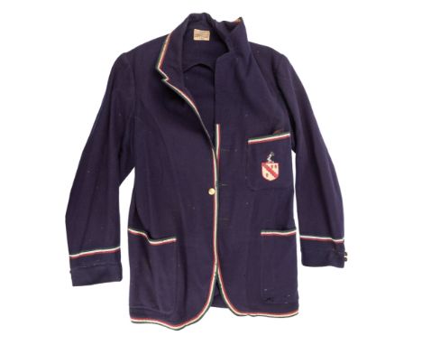  Percy G. H. Fender cricket archive: 1927: A rare cricket blazer worn by P. G. H. Fender for the L. H. Tennyson's XI Tour to 