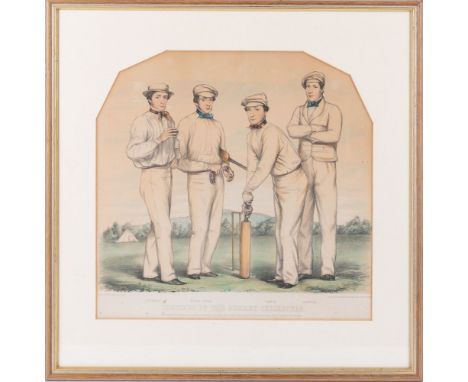 Percy G.H. Fender cricket archive: After John Corbet Anderson. Sketches of the Surrey Cricketers. Sherman, Julius Caesar, Caf