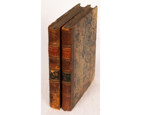 Tomkins (Charles) A Tour to the Isle of Wight, 2 vols, London 1796 CONDITION REPORT: Covers worn with bumped corners and rubb