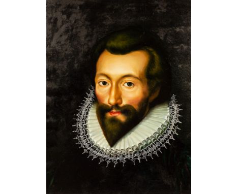 After Velázquez (20th Century)/Portrait of a Bearded Man/bust-length, wearing a lace ruff/oil on canvas, 70cm x 51cm CONDITIO