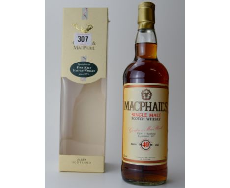 GORDON & MACPHAIL 40 YEARS OLD SINGLE MALT SCOTCH WHISKY