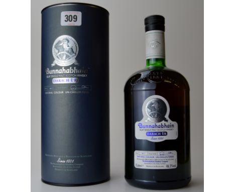 BUNNAHABHAIN "DARACH UR" BATCH NO1, ISLAY SINGLE MALT SCOTCH WHISKY 1  LITRE, 46.3%