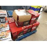 +VAT Pallet containing 8 Instant Gourmet 30L air fryers, together with an Instant Pot