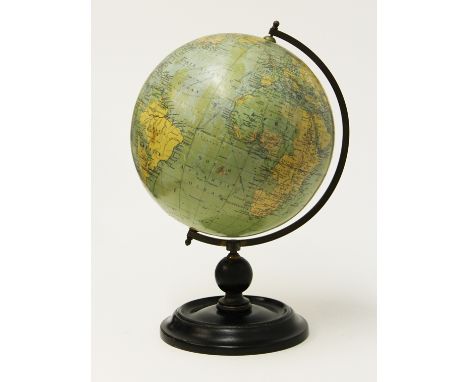 A Philips British Empire globe. H30cm