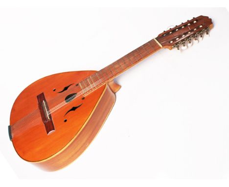 A twelve string lute type instrument. L84cm